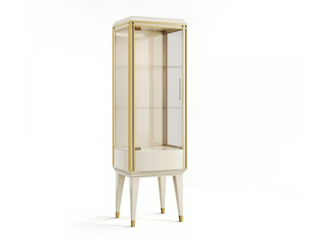 OSCAR - Wooden display cabinet with integrated lighting by Guerra Vanni - view 3